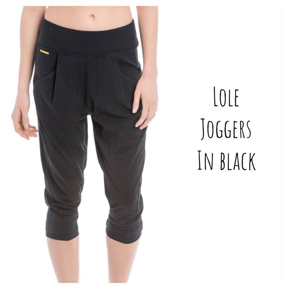 {Lole} lightweight jogger crops in black - Picture 6 of 6